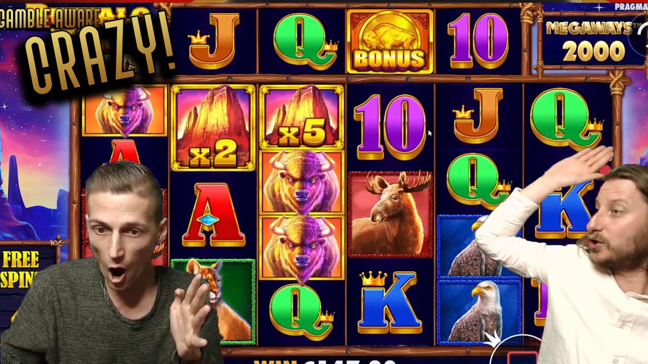 BUFFALO KING MEGAWAYS HITS CRAZY MULTIPLIERS!