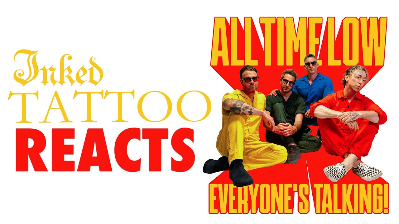Реакция All Time Low на безумные татуировки фанатов: кому-то понравилось, кому-то не очень! | Реа...