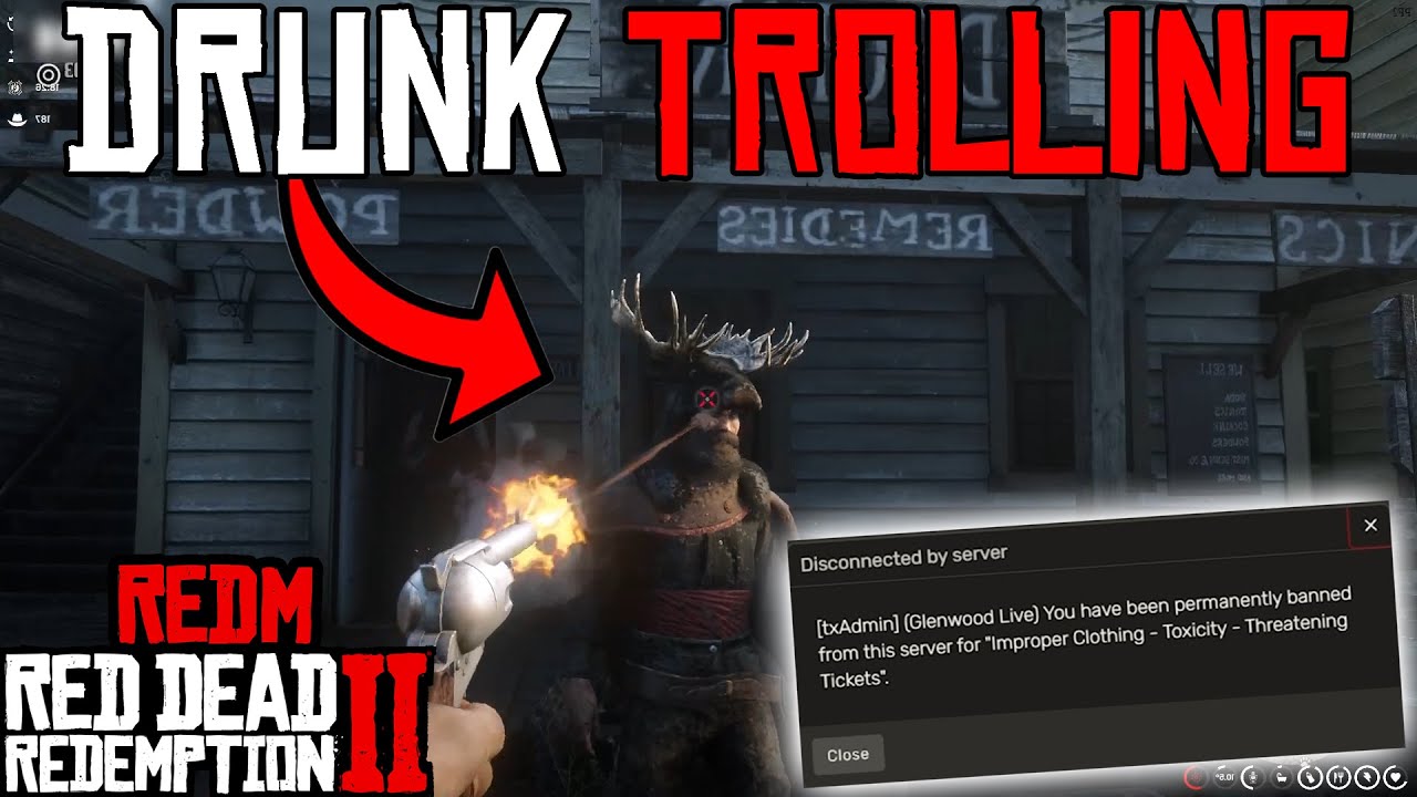 Glenwood County BANNED Me For Wearing Bright Clothing (Red Dead RP)