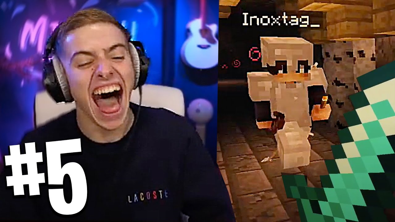 JE REND COMPLETEMENT FOU INOXTAG ! (Aventure Minecraft avec Inox #5)