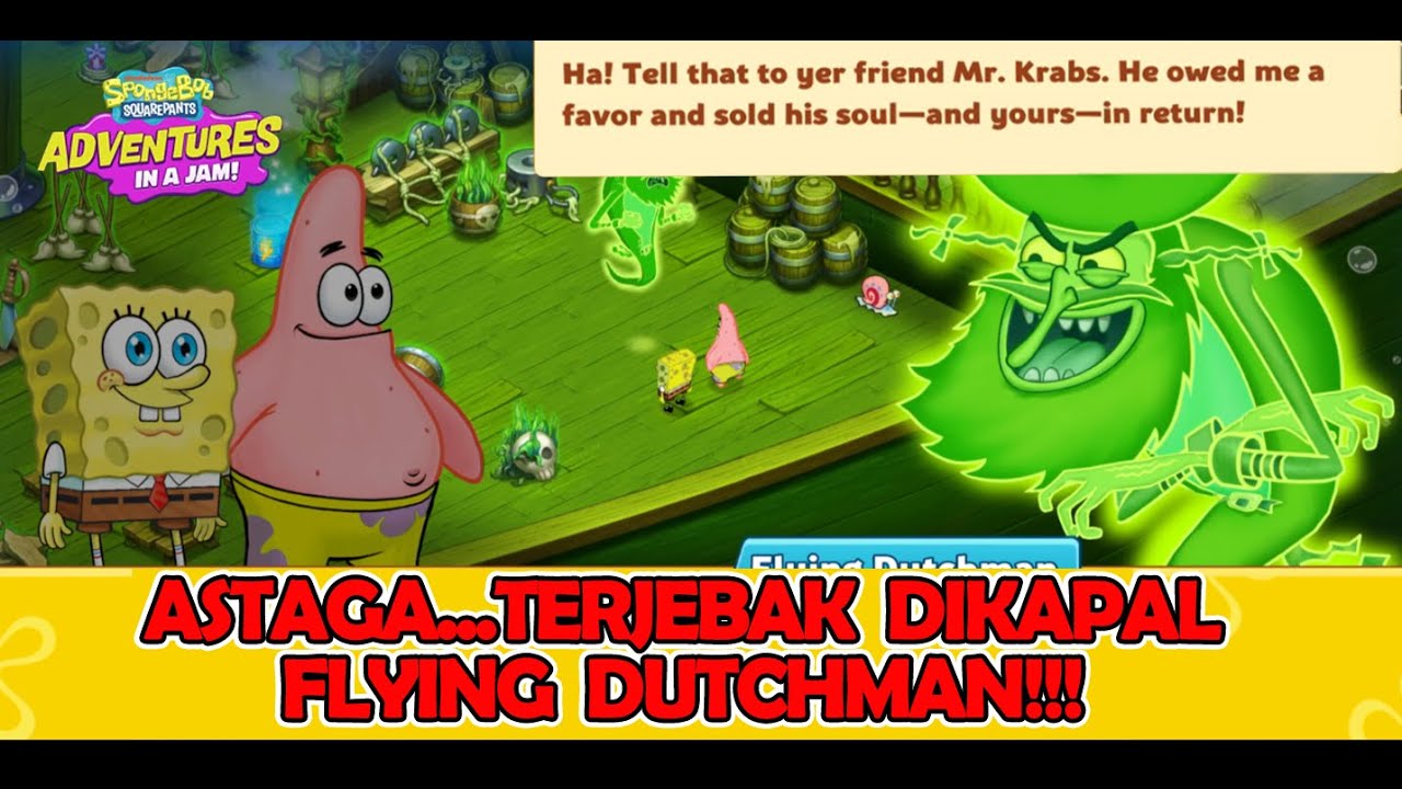[9] MR CRAB CURSE - MARI KITA TOLONG TUAN KRAB.. SPONGEBOB ADVENTURES: IN A JAM! [MOBILEGAME]