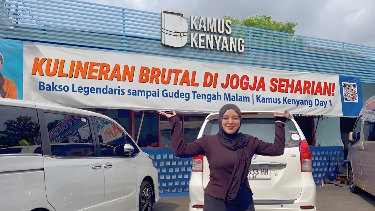 KULINERAN BRUTAL DI JOGJA SEHARIAN FULL! 🤤🔥 Bakso Legendaris sampai Gudeg Tengah Malam