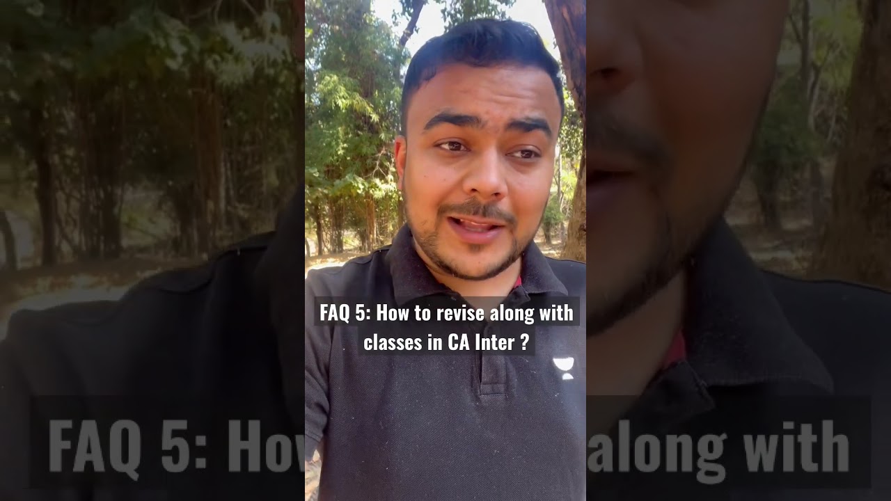 How to revise with classes? | CA Inter Nov 23