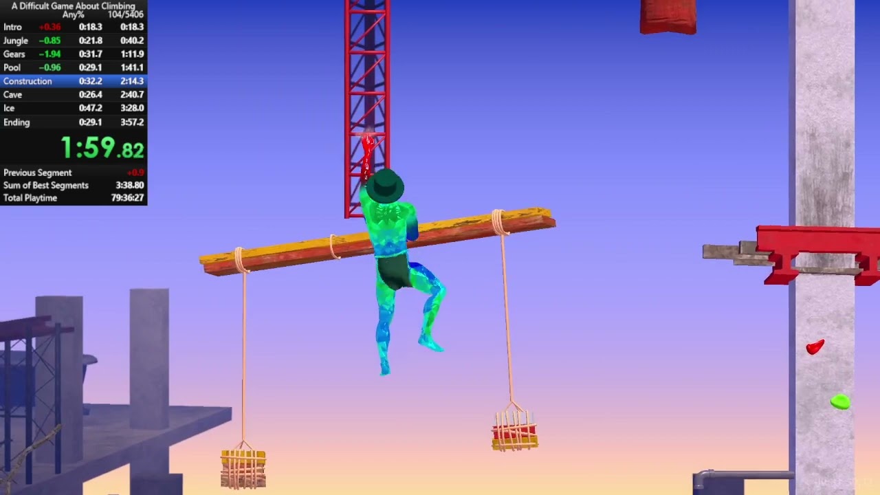 A Difficult game about climbing in 3:53
