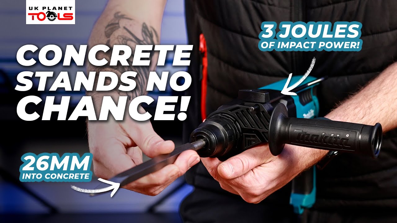 Makita HR2670 Rotary Hammer DESTROYS Concrete!