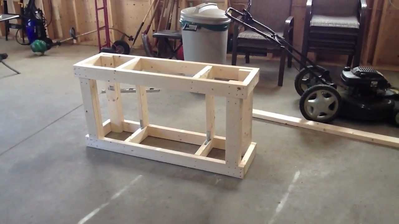 DIY Aquarium Stand Build [Caution Headphone Users]