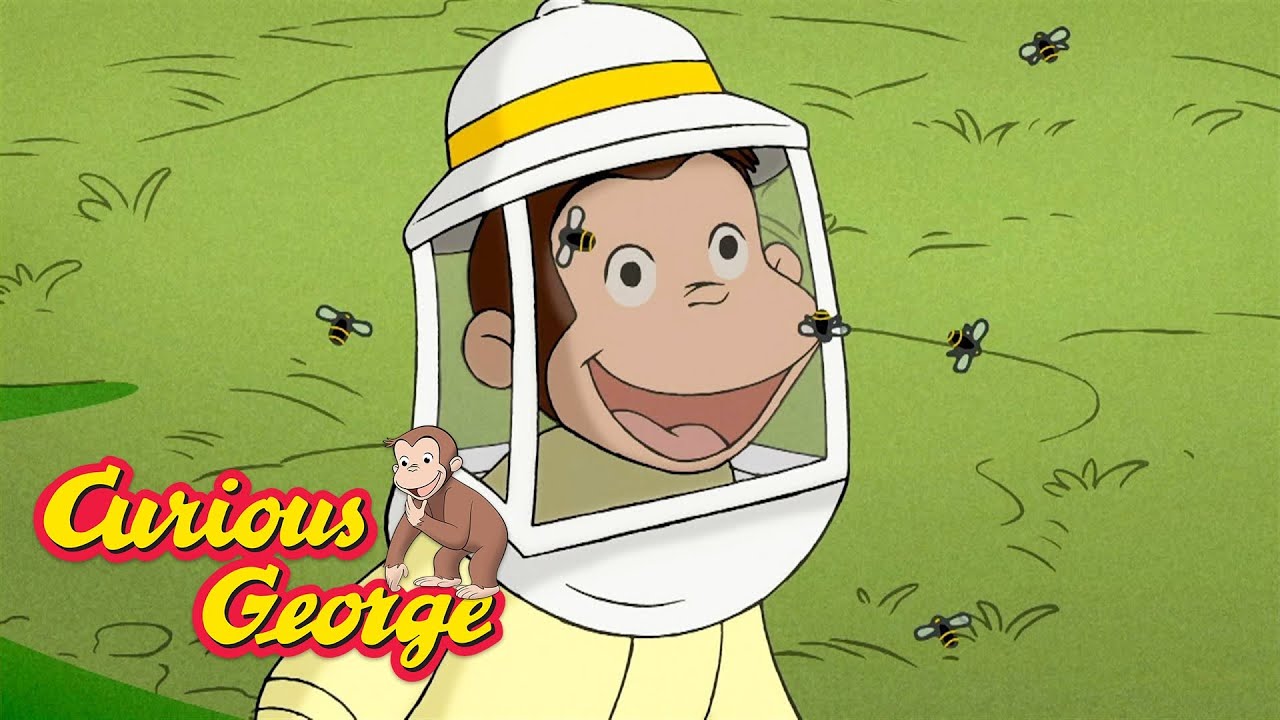 George the Beekeeper! 🐵 Curious George 🐵 Kids Cartoon 🐵 Kids Movies
