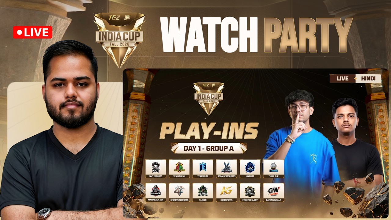 Watchparty with Viper24 | FFMIC 26 Fall Play-Ins D1 | Group-A | #ViperIsLive
