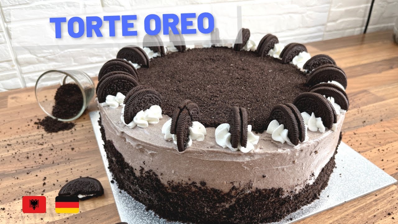 Torte me biskota Oreo per vitin e ri/ Anleitung für eine Oreo Torte