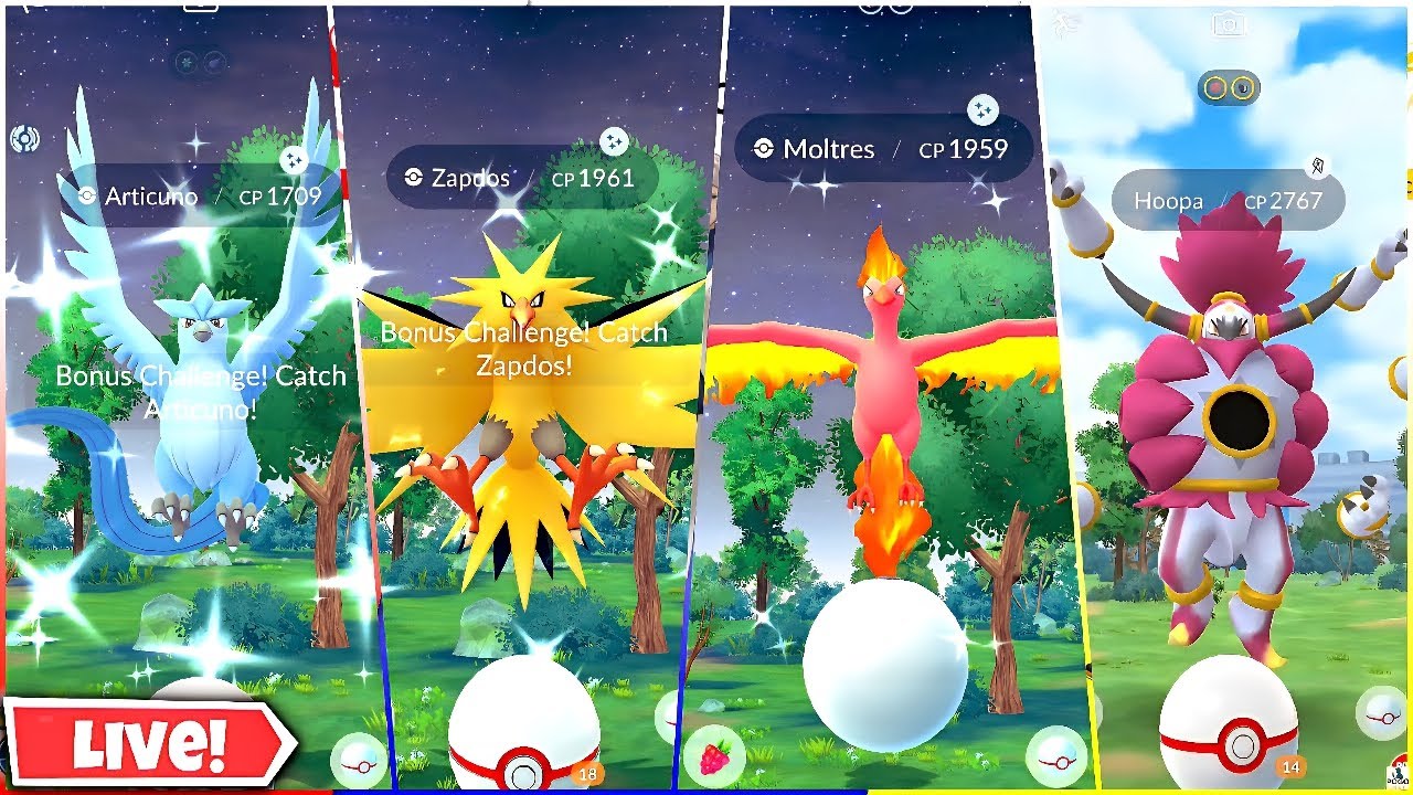 #1 LIVE | Road To Kalos | Hunting ✨️ BG Legendary Birds & Costume Pikachu | Go Pass Grinding