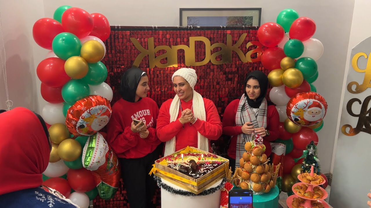 اول مفاجأة لعيد ميلاد ماما❤️ بكت من الفرحة