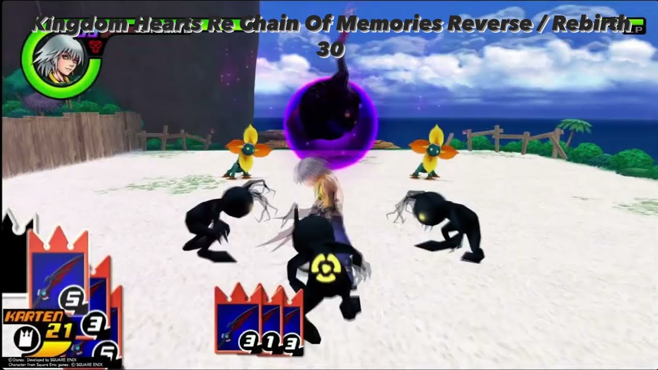Schnell Grinden ohne Quatschen 8 - Lets Play Kingdom Hearts Re Chain Of Memories (Deutsch , German)