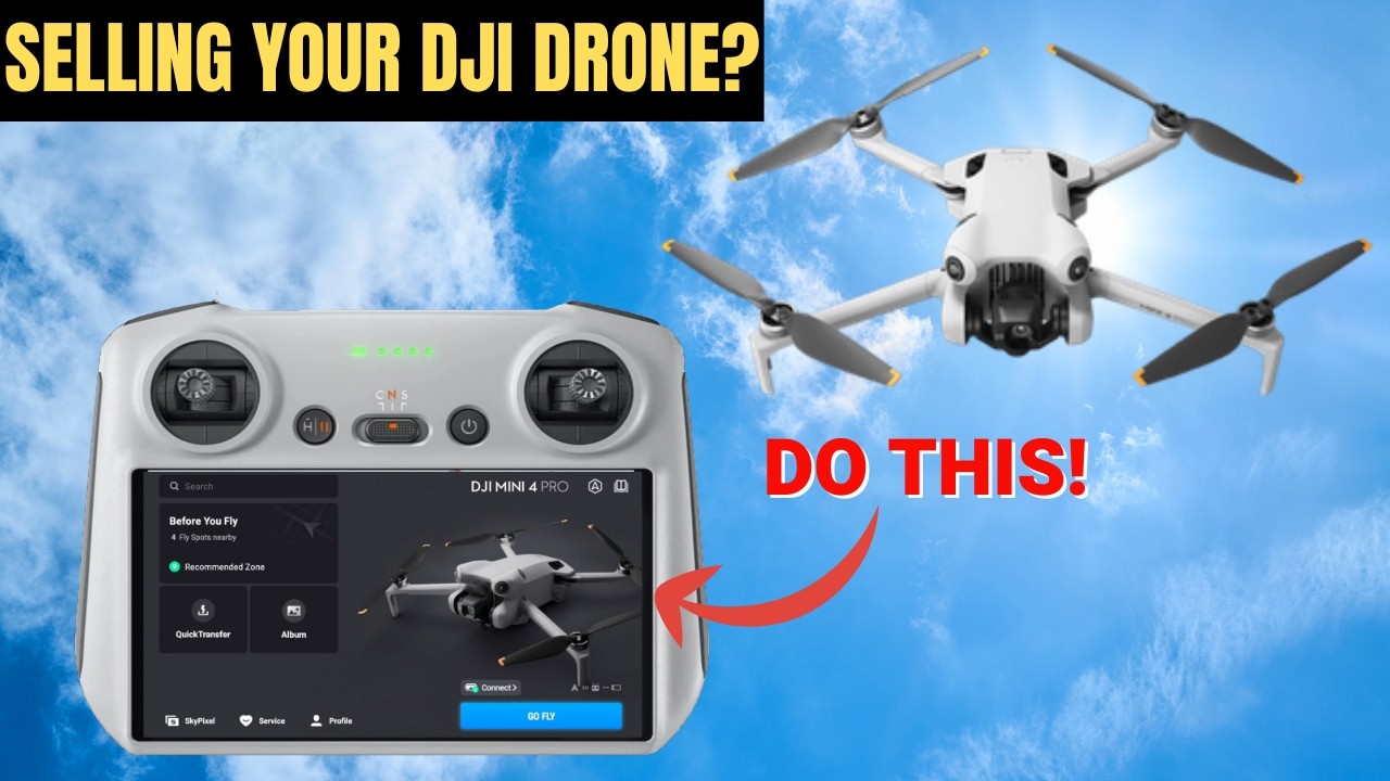 Don't Sell Your DJI Drone Without These Steps