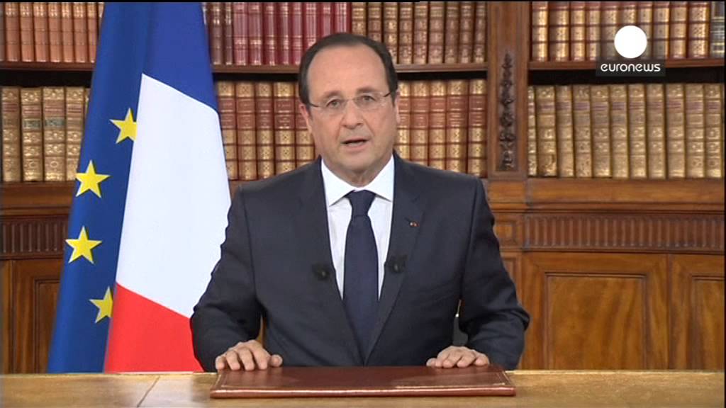 Vidéo : François Hollande réagit au résultat des européennes 2014 à la télévision