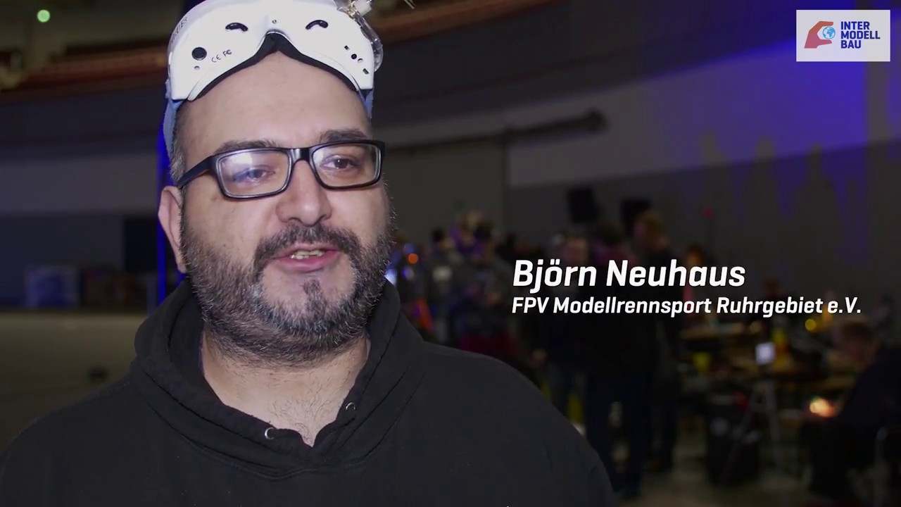 FPV Race auf der Intermodellbau 2017 (Video by Intermodellbau)