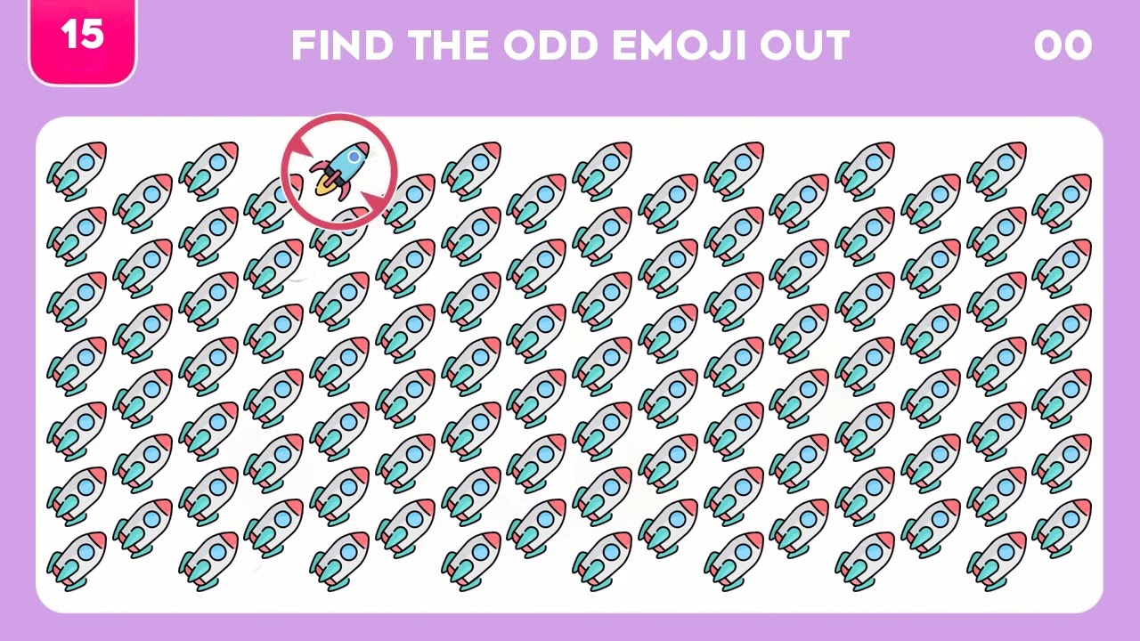 Find The Odd One Out | Emoji Quiz