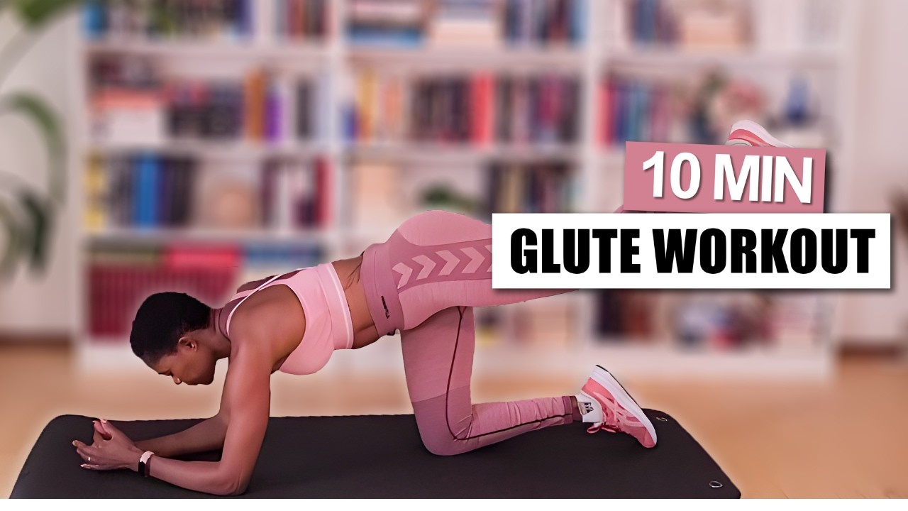 10 MIN Glute Workout | No Equipment | No Repeat | Lift & Sculpt at Home
