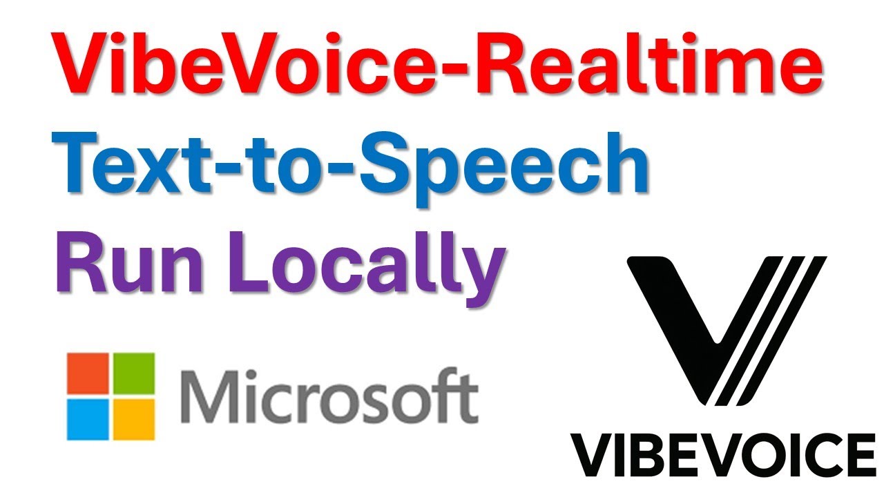 Microsoft VibeVoice Realtime 0.5B: преобразование текста в речь &mdash; установка и запуск локально.