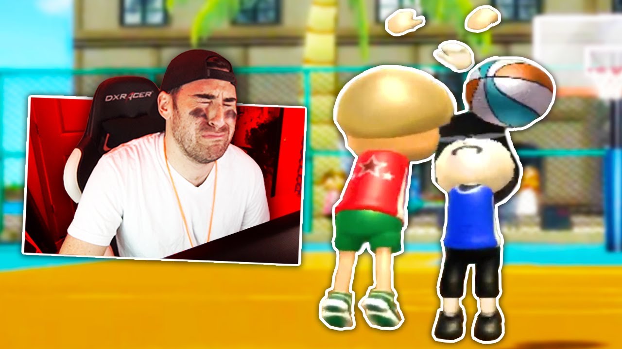 Wii Sports Resort but I get embarrassed in every sport...