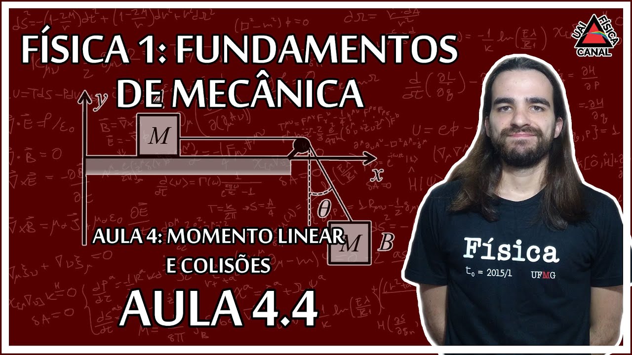 Física 1 - Ex.1: centro de massa de uma barra homogênea - Aula 4.4