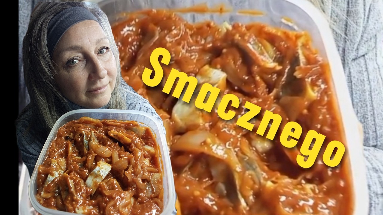 ŚLEDZIK  W PASSACIE pomidorowej palce lizać !!!