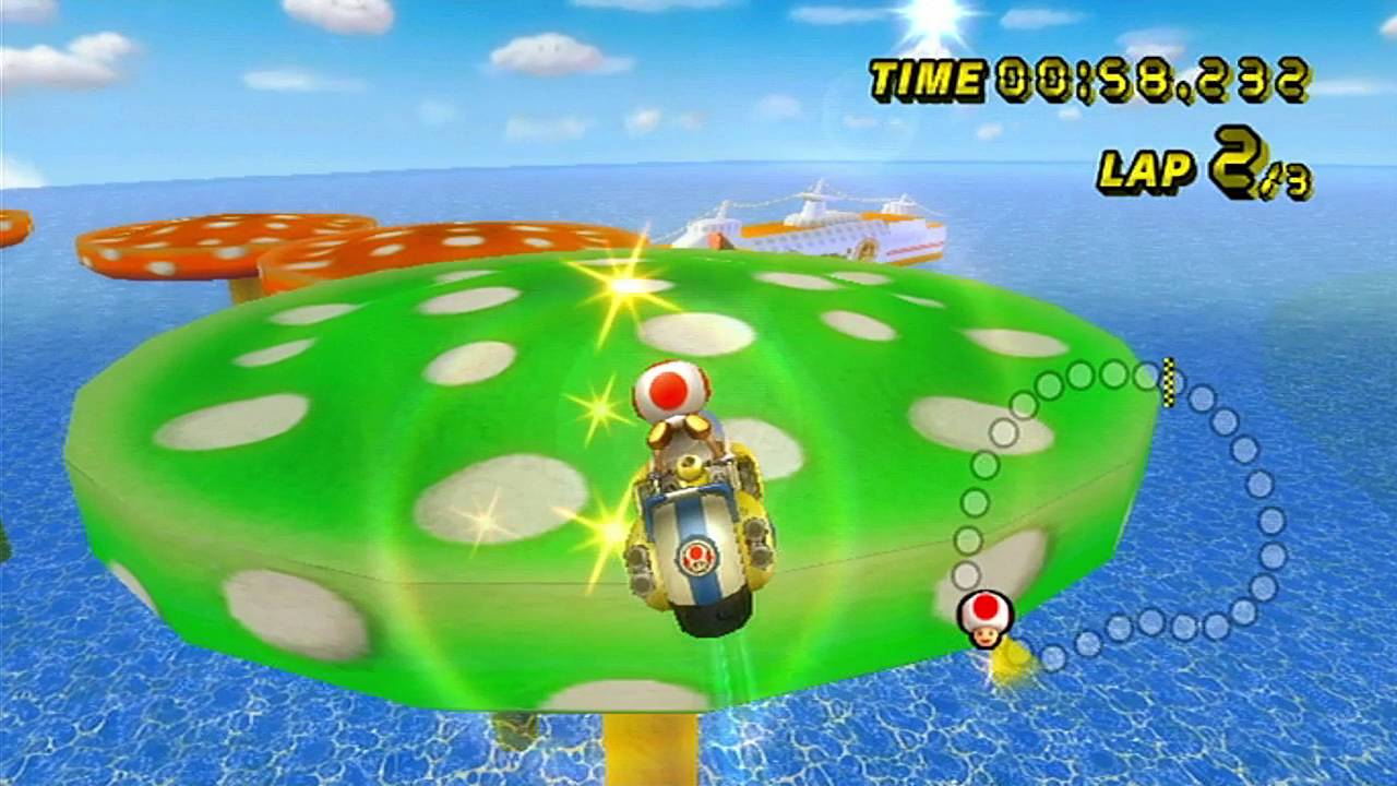Wiimmfi Competition #7 (August 10th - August 19th, 2016) - Mushrooms on GCN Peach Beach!