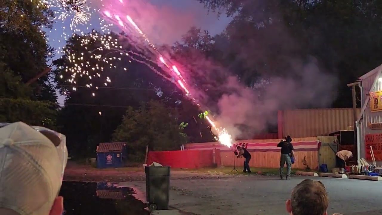 DFC Labor day demo Girandolas,Roman candles,fountains