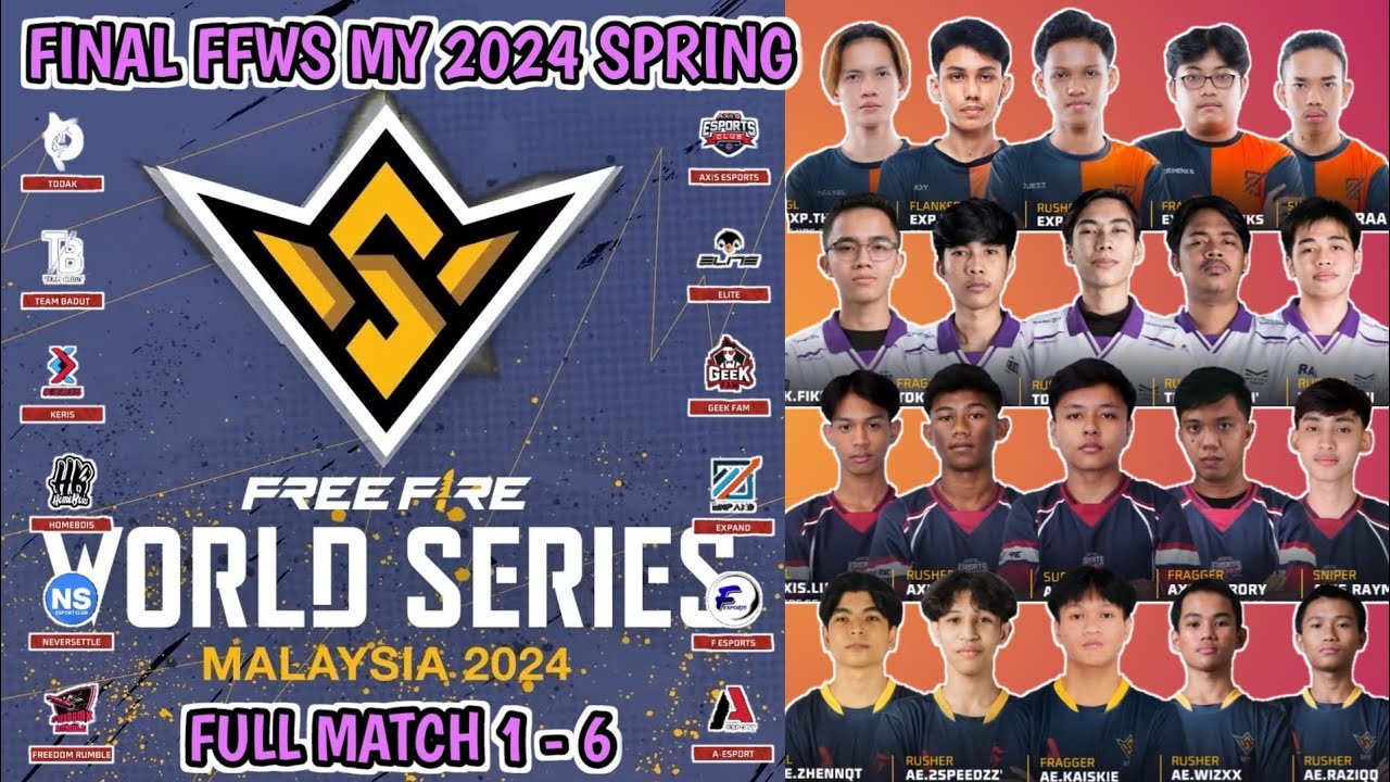 FINALS FFWS MY 2024 SPRING - GAMEPLAY FREE FIRE MALAYSIA - HIGHLIGHT FREE FIRE