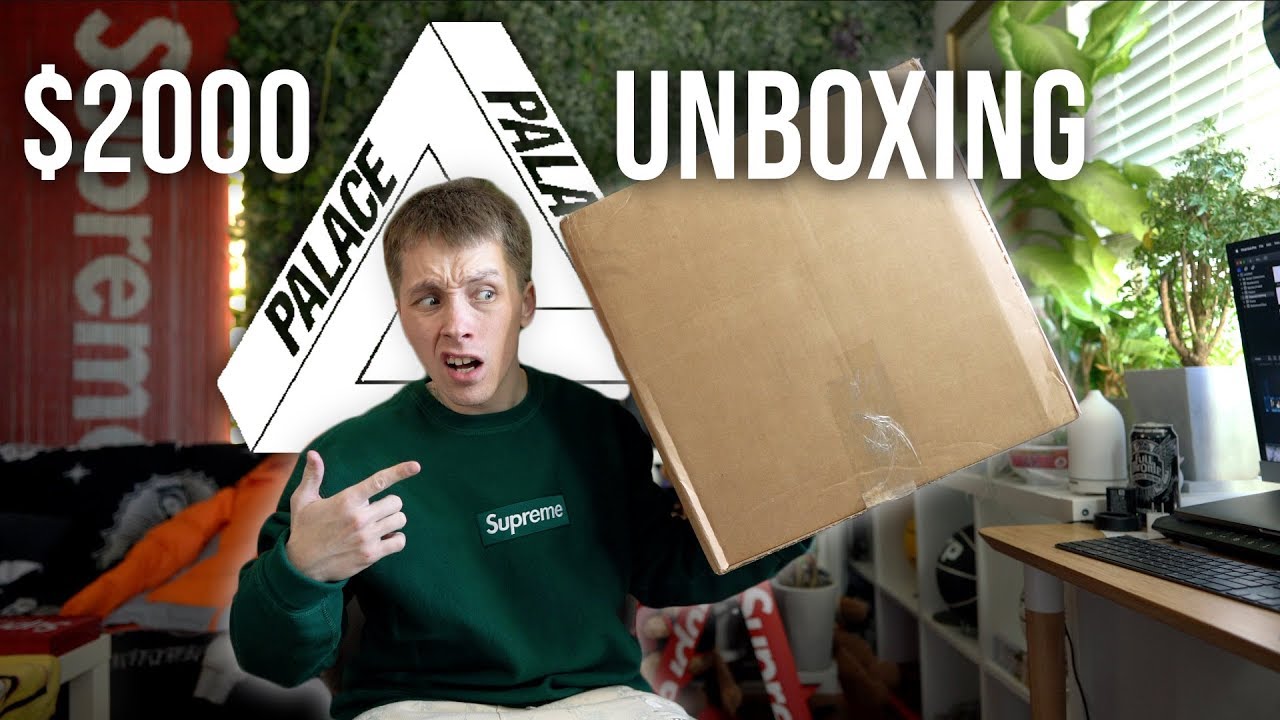 UNBOXING $2000 WORTH OF PALACE