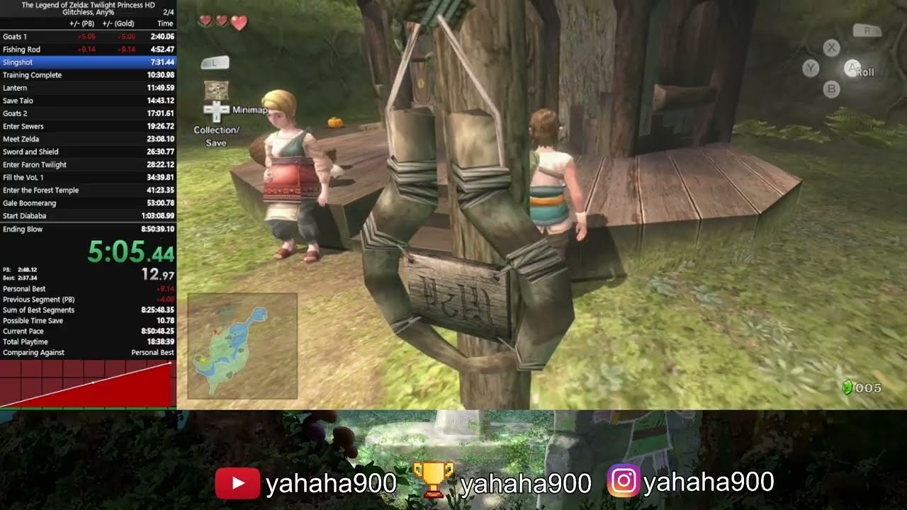 [PB] The Legend of Zelda: Twilight Princess HD - Glitchless, Any%