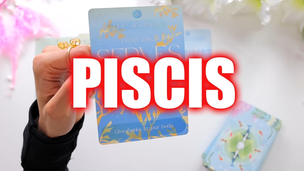 PISCIS HOY VIERNES 13 😭 ES TRISTE, PERO TE VAS A IR 💔😢 TODOS VAN A LLORAR CON TU DESPEDIDA