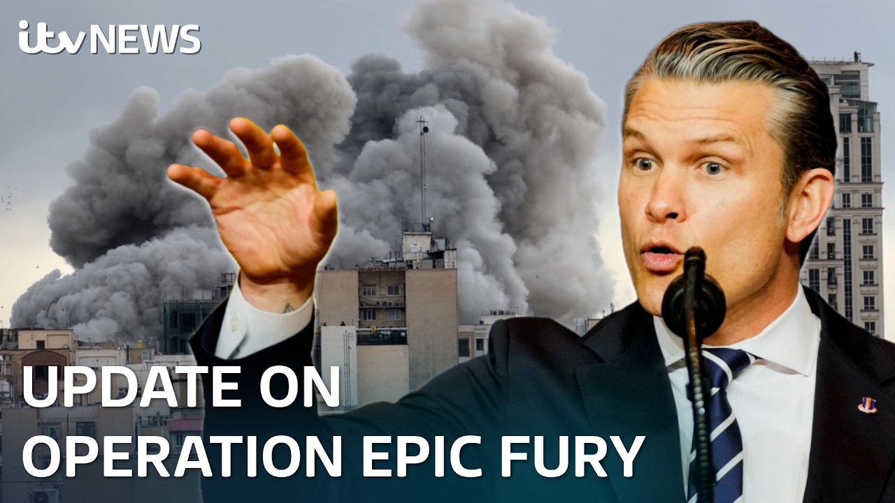 Watch LIVE: U.S. Defense Secretary Pete Hegseth's update on the war in Iran