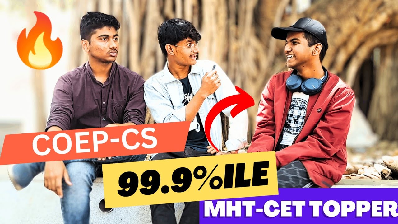 99.99%ile 🔥 MHT-CET 2022 Toppers Interview (Rank-89) | COEP Cs | MHT-CET 2023 Guidence Books Roadmap