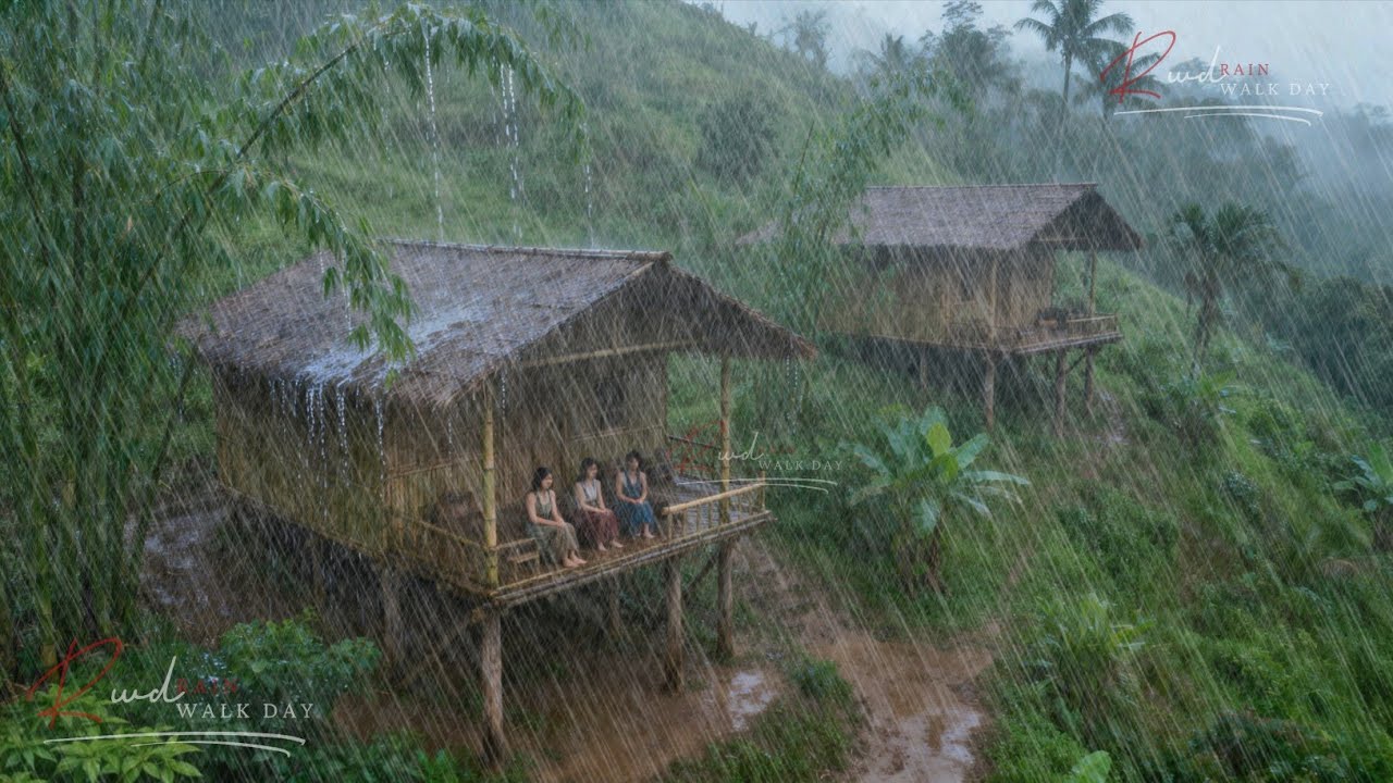 Прохладная горная жизнь, пострадавшая от крупнейшего в Азии ливня