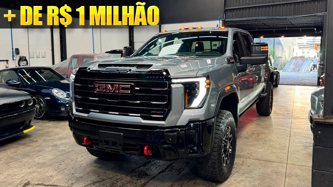 CHEGOU A PRIMEIRA GMC SIERRA AT4X DO BRASIL!!