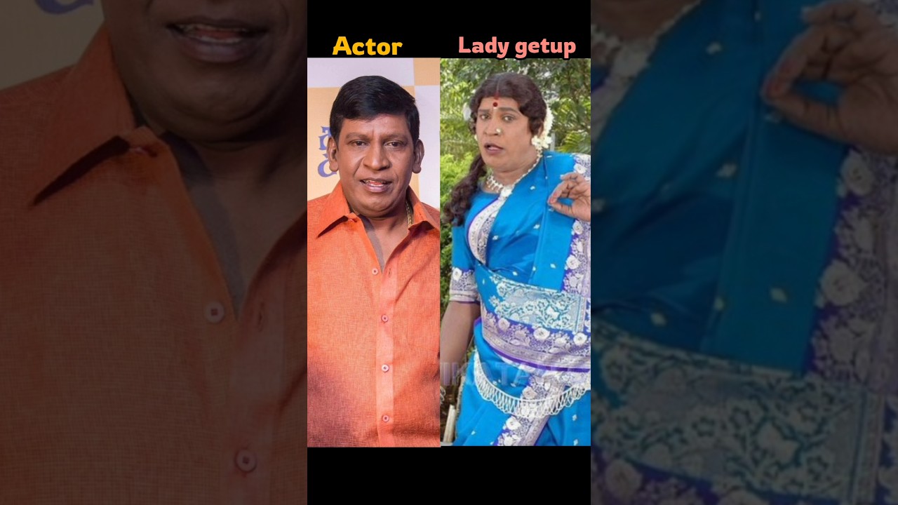 Tamil Actors in Lady Getup 😱🔥 | Reel vs Real ❤️