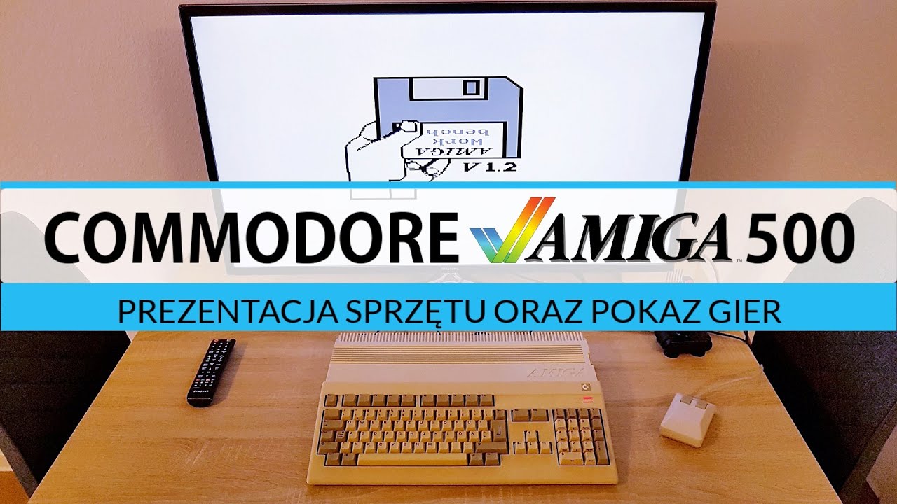 Commodore Amiga 500 - Prezentacja sprzetu oraz pokaz kilku gier !