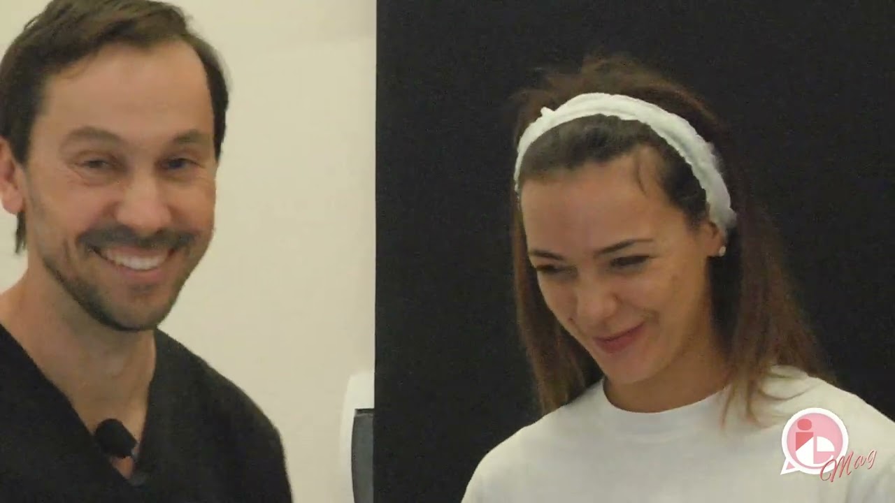 Dimostrazione filler viso. Zigomi, labbra, mento. Ostia - Dr. Raniero Facchini