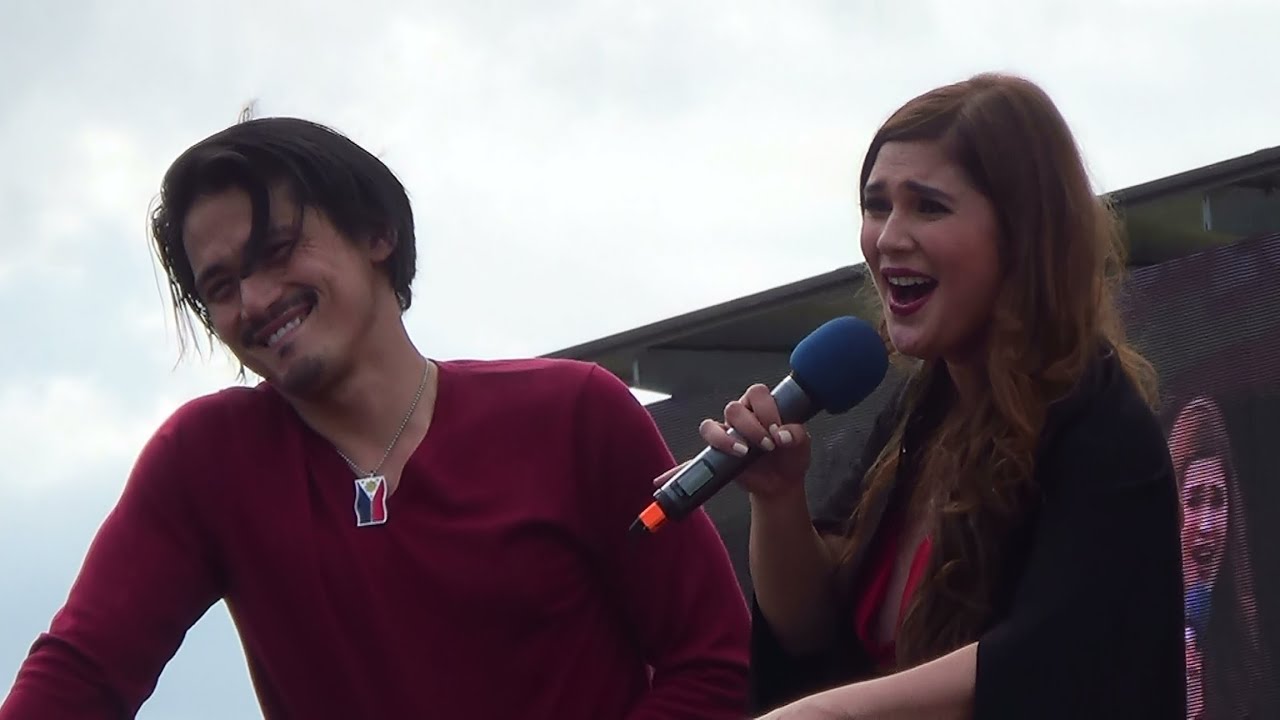 More of Robin Padilla and Vina Morales at the 'Barrio Fiesta Sa London 2016' (Original Footage)