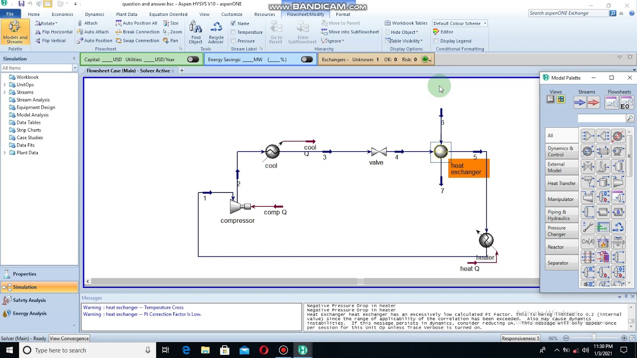 Solution to heat exchanger Temperature cross issues
