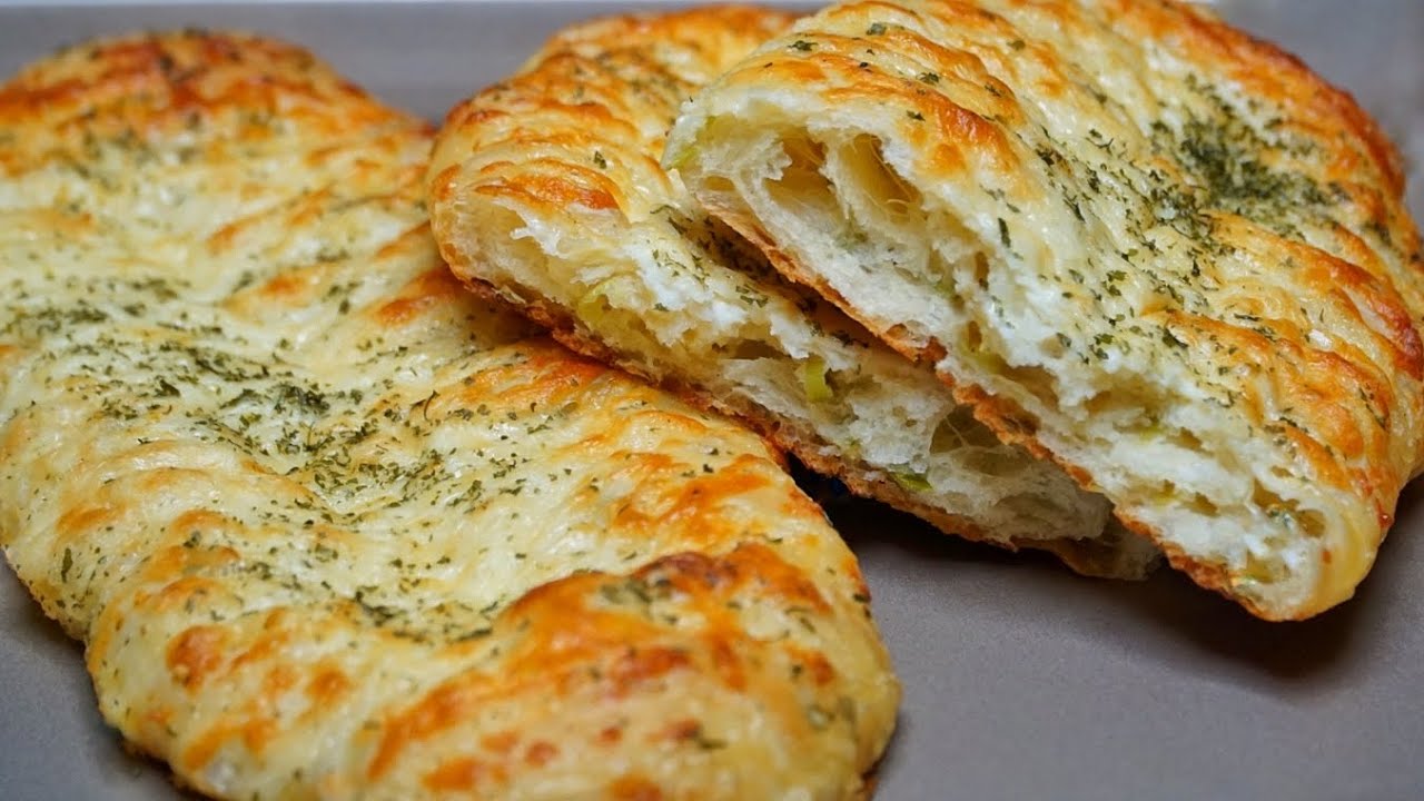 No Knead Bread Recipe | Onion Cheese Stuffed Bread | Soft & Fluffy Bread !