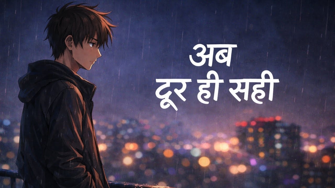 “तुझसे प्यार है, पर अब पीछे हटना है | Heart Touching Hindi Lofi Song”