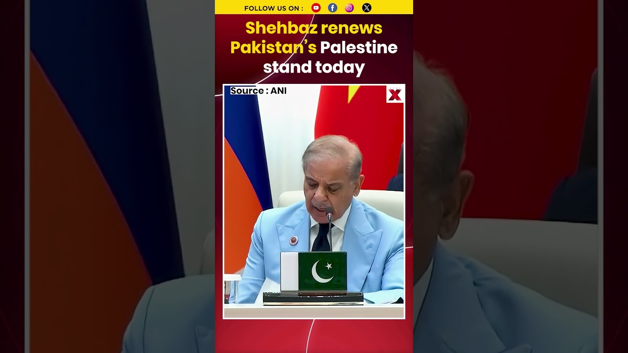 #Watch Shehbaz Renews Pakistan&rsquo;s Strong Support For Palestine