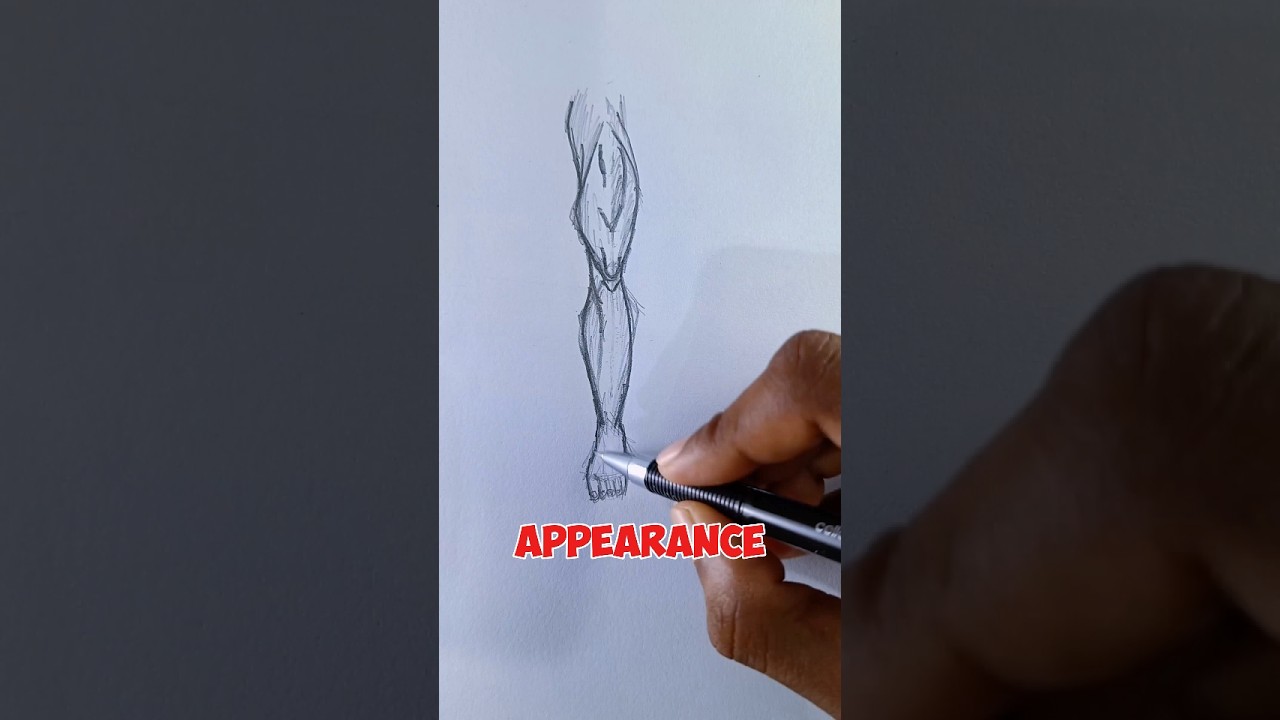 How to Draw Legs with Diamond Shapes: Step-by-Step Guide #art #shorts #foryou #drawing #tutorial