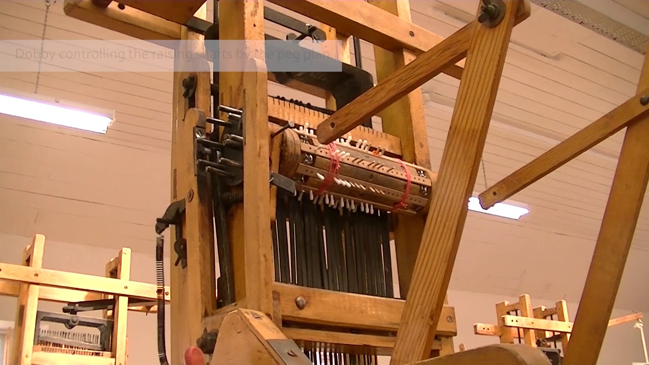 Dobby loom weaving