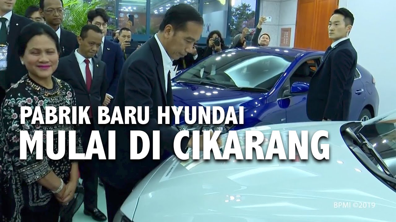 Pabrik Baru Hyundai Mulai di Cikarang