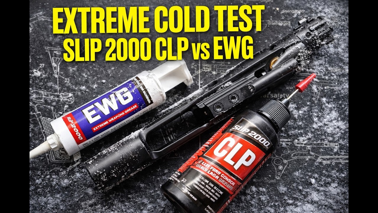 Испытание на экстремально низкую температуру: Slip 2000 CLP против EWG