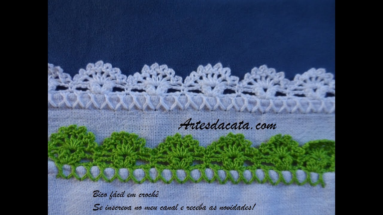 Bico em croche - 61