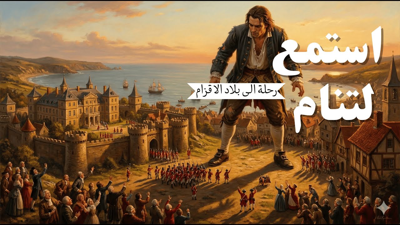 رحلة غوليفر الى بلاد الاقزام: استمع لتنام| بصوت حسن الجابري