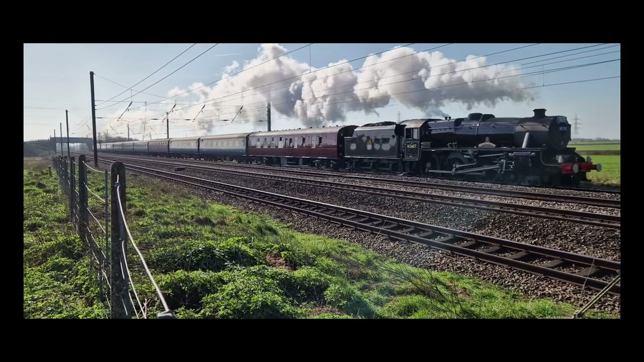 The Whitby Flyer 45407 'The Lancashire Fusilier' 18/03/2026.